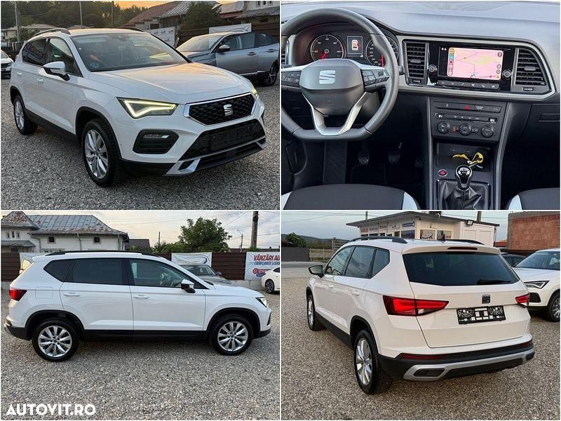 Culoarealb Utilizat 2022 Seat Ateca XCELLENCE SUV | 14.950 EUR (Super Preț) - Imagine 1/4