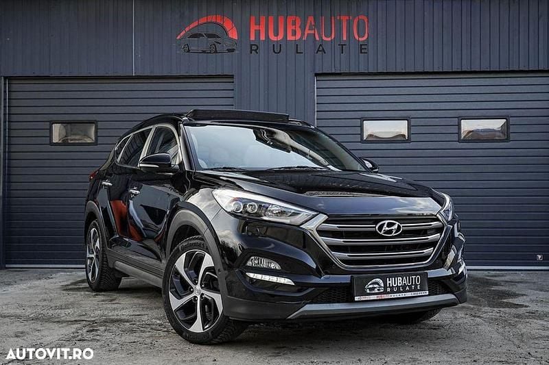 Culoarenegru Utilizat 2017 Hyundai Tucson Premium SUV | 14.885 EUR (Preț OK) - Imagine 1/4