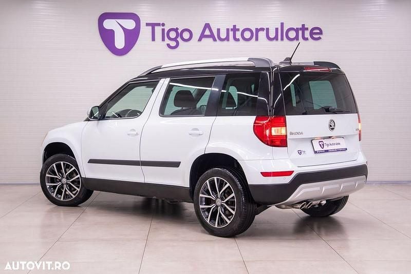 Second-hand Skoda Yeti 150 CP (110 kW) 2016 Culoarealb SUV