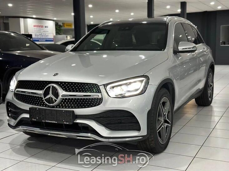 Argintiu Utilizat 2020 Mercedes GLC220 AMG line SUV | 43.500 EUR (Scump) - Imagine 1/4