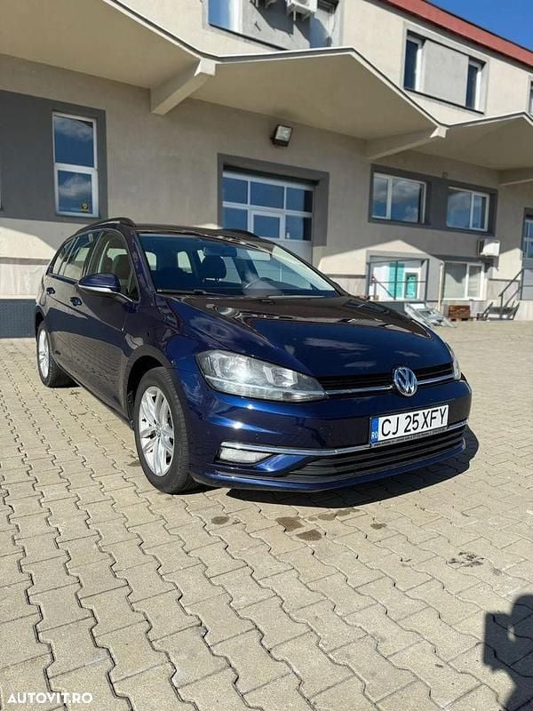 Second-hand VW Golf VII Comfortline 115 CP (84 kW) 2017 Culoarealbastru Break