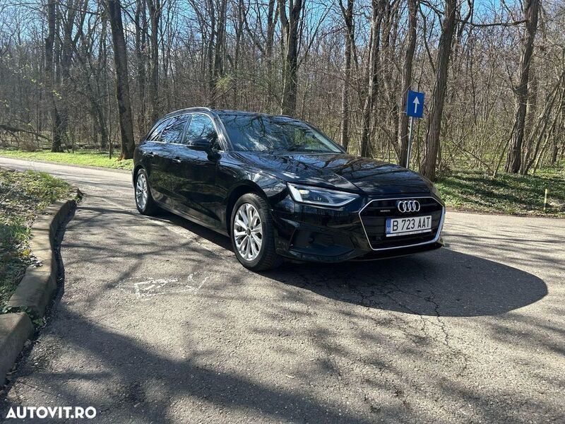 Negru Utilizat 2024 Audi A4 Break | 35.990 EUR (Scump) - Imagine 1/4