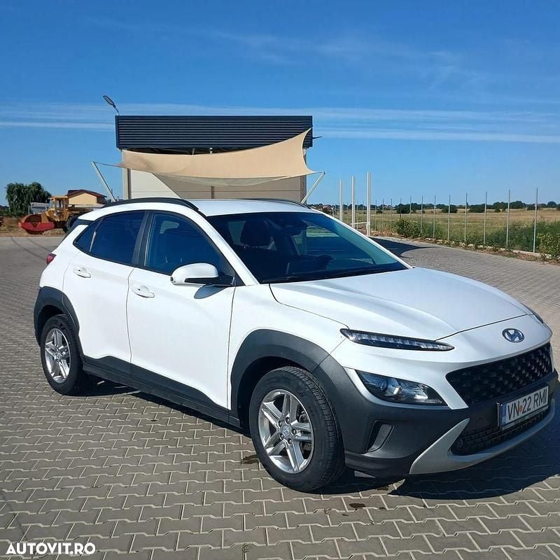 Culoarealb Utilizat 2021 Hyundai Kona SUV | 14.800 EUR (Super Preț) - Imagine 1/4