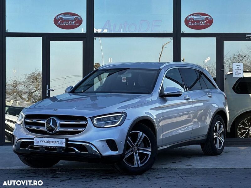 Argint Utilizat 2019 Mercedes GLC220 SUV | 27.990 EUR (Puțin scump) - Imagine 1/4