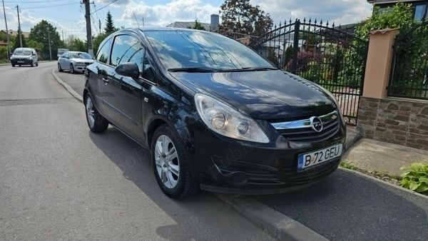 Second-hand Opel Corsa 75 CP (55 kW) 2007 Negru Coupe