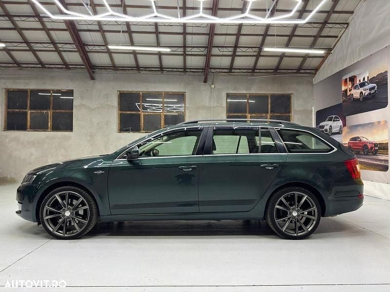 Second-hand Skoda Octavia LAURIN & KLEMENT 183 CP (134 kW) 2016 Culoareverde Break