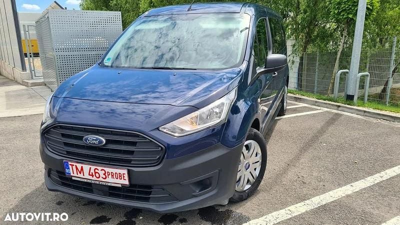 Culoarealbastru Utilizat 2018 Ford Transit Trend Monovolum | 9.150 EUR (Preț bun) - Imagine 1/4
