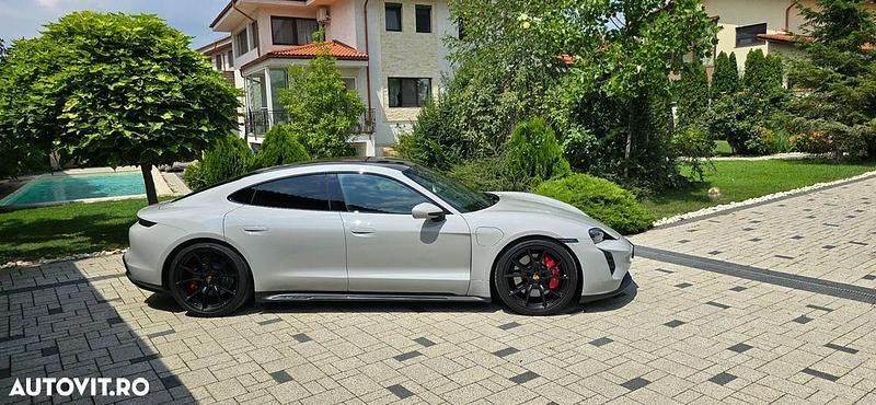 Gri Utilizat 2023 Porsche Taycan Berlinǎ | 77.900 EUR - Imagine 1/4