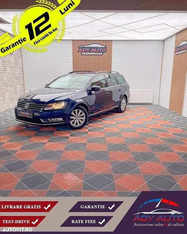 Albastru Utilizat 2011 VW Passat Comfortline Break | 6.999 EUR (Puțin scump) - Imagine 1/4