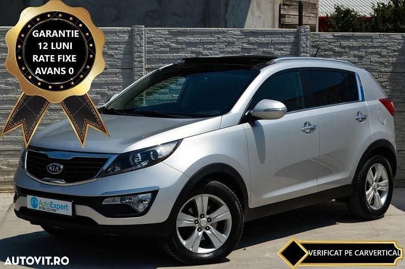 Gri Utilizat 2012 Kia Sportage Attract SUV | 7.980 EUR (Preț OK) - Imagine 1/4