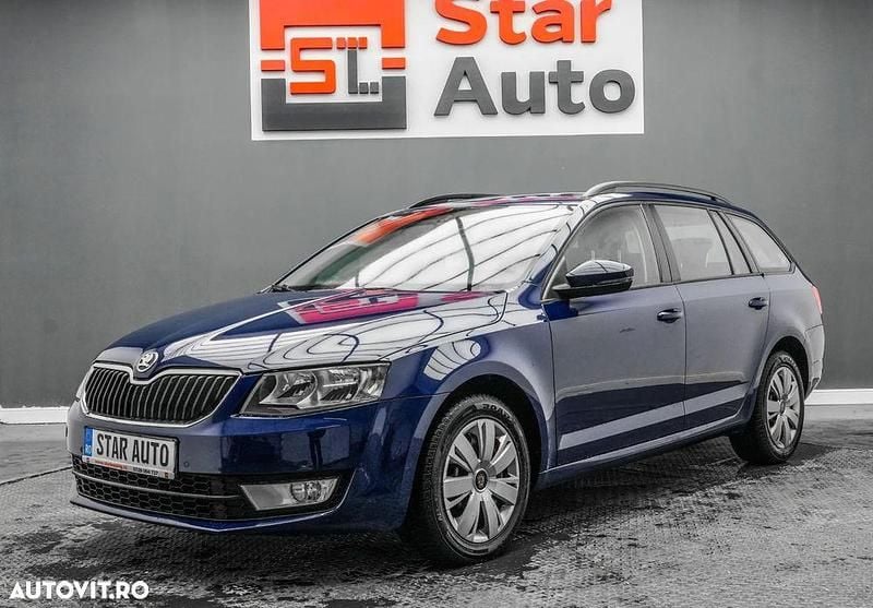 Culoarealbastru Utilizat 2014 Skoda Octavia Ambition Break | 6.490 EUR (Preț OK) - Imagine 1/4