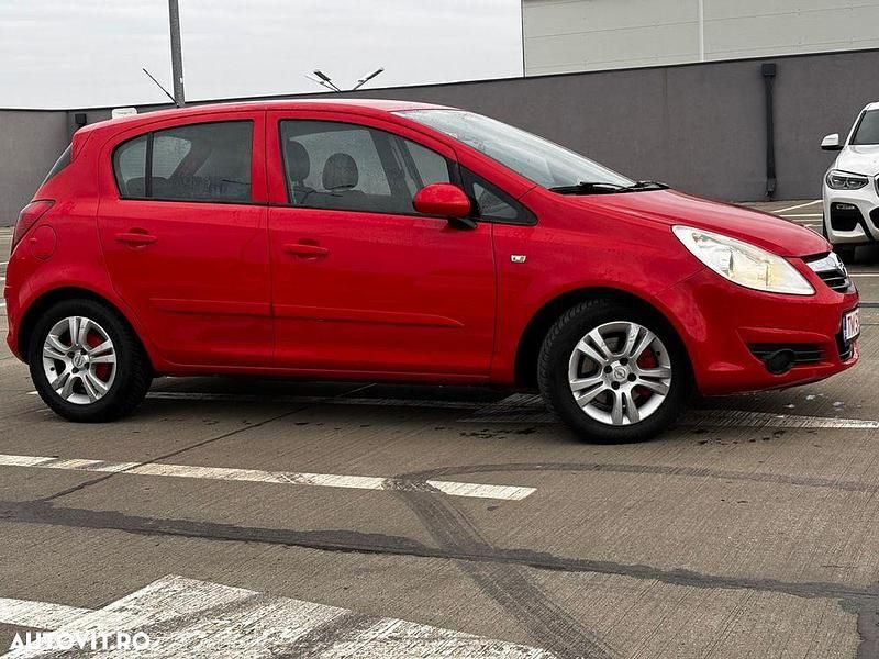 Second-hand Opel Corsa 75 CP (55 kW) 2008 Culoarerosu Hatchback