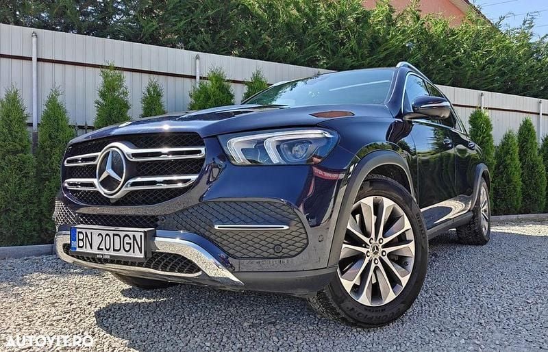 Culoarealbastru Utilizat 2021 Mercedes GLE350 SUV | 53.000 EUR (Super Preț) - Imagine 1/4