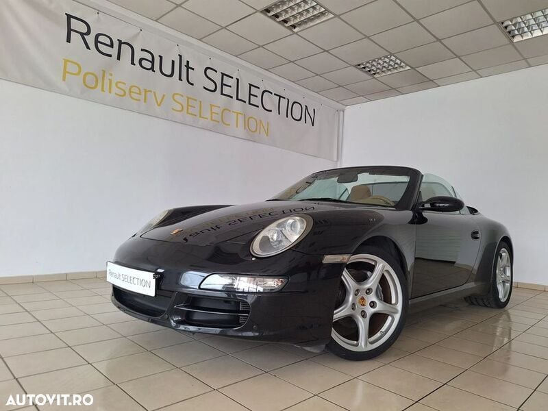 Negru Utilizat 2007 Porsche 911 Carrera 4 Cabriolet Cabrio | 58.900 EUR - Imagine 1/4