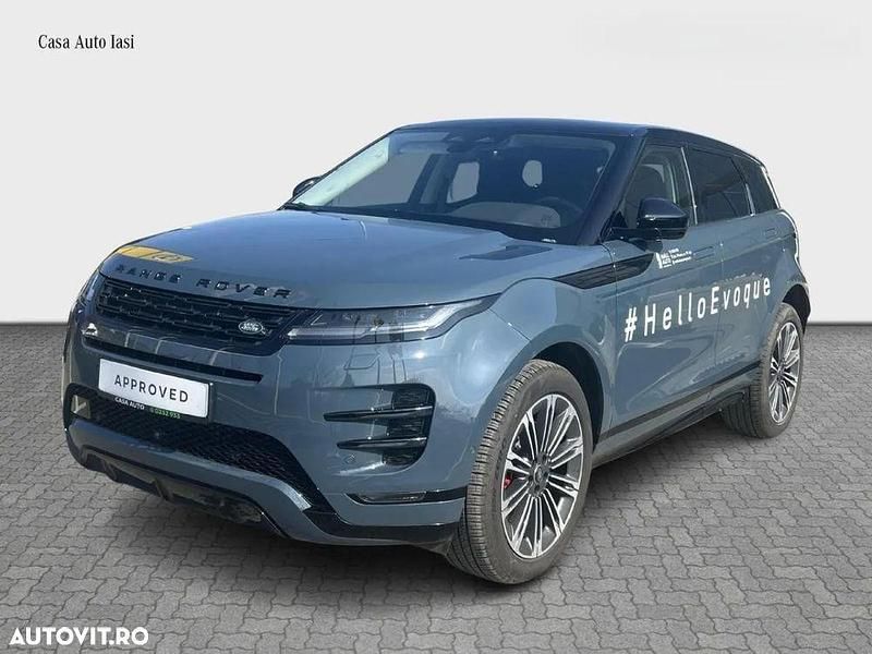 Albastru Utilizat 2023 Land Rover Range Rover evoque SUV | 56.265 EUR - Imagine 1/4