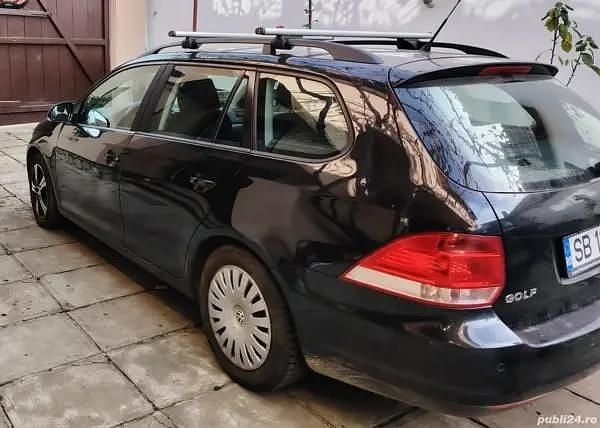 Negru Utilizat 2008 VW Golf V Break | 4.500 EUR - Imagine 1/4