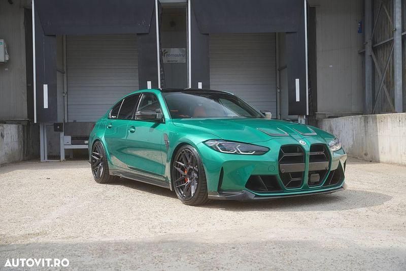 Culoareverde Utilizat 2022 BMW M3 Competition Edition Hatchback | 84.900 EUR (Preț OK) - Imagine 1/4