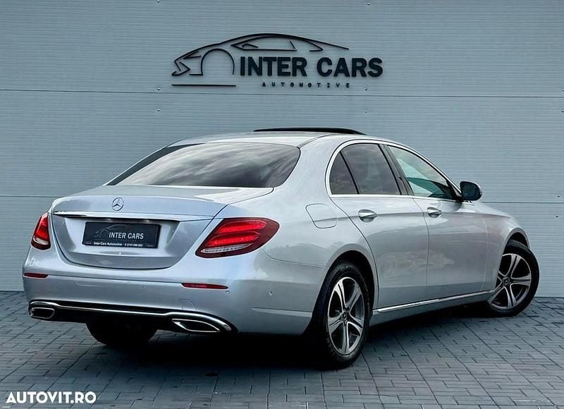 Second-hand Mercedes E220 Avantgarde 194 CP (142 kW) 2018 Culoareargint Berlinǎ