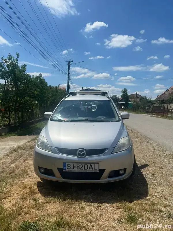 Gri Utilizat 2008 Mazda 5 Monovolum | 2.700 EUR (Preț OK) - Imagine 1/4