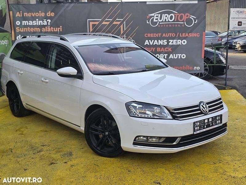 Second-hand VW Passat Comfortline 177 CP (130 kW) 2014 Culoarealb Break