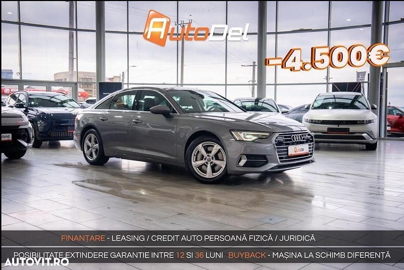 Gri Second-hand 2020 Audi A6 Sport Berlinǎ | 30.999 EUR (Preț OK) - Imagine 1/4