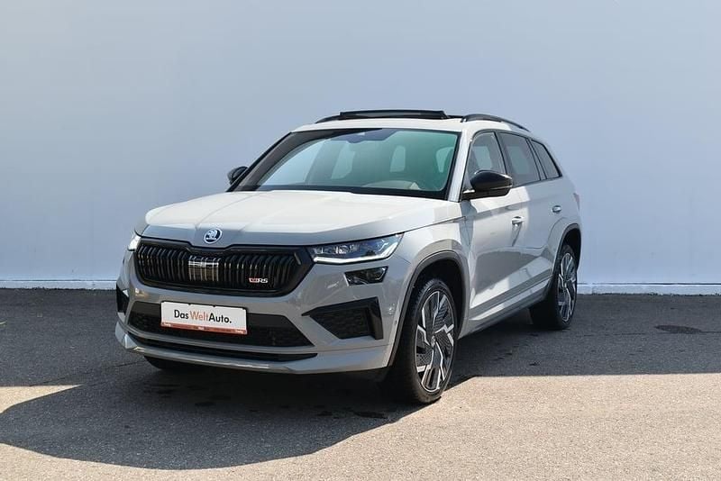 Gri mediu normal Utilizat 2022 Skoda Kodiaq RS SUV | 36.500 EUR (Super Preț) - Imagine 1/4