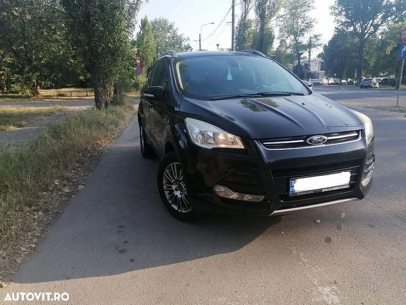 Negru Utilizat 2013 Ford Kuga SUV | 7.500 EUR (Preț bun) - Imagine 1/4