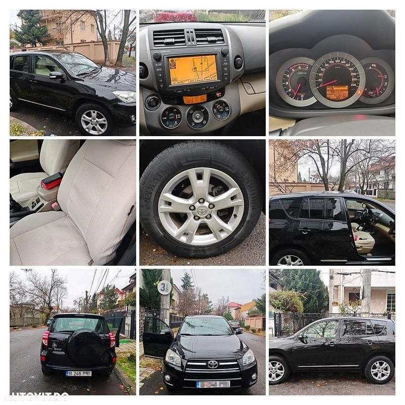 Culoarenegru Utilizat 2009 Toyota RAV4 Luxury SUV | 5.600 EUR (Preț OK) - Imagine 1/4