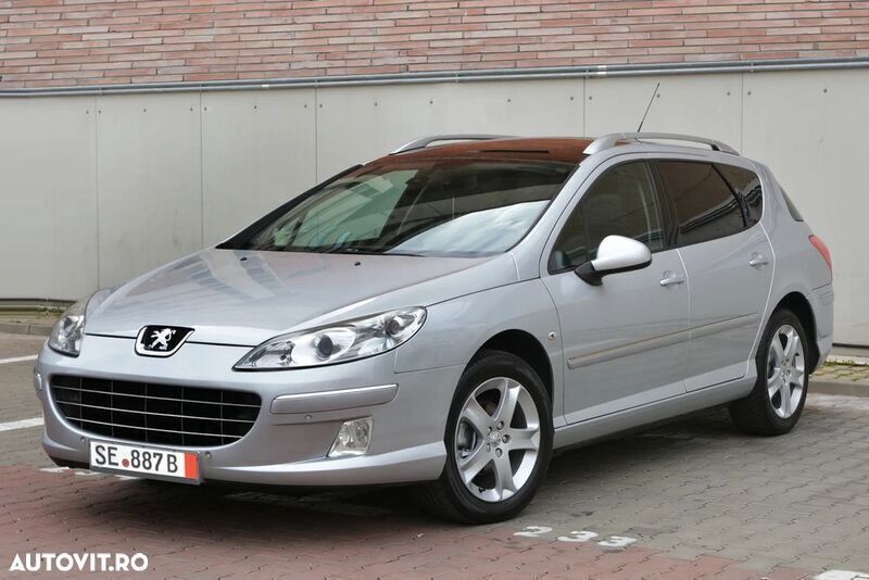 Gri Utilizat 2011 Peugeot 407 Break | 3.999 EUR (Preț OK) - Imagine 1/4
