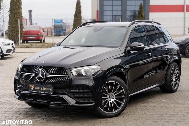 Culoarenegru Utilizat 2019 Mercedes GLE300 AMG line SUV | 47.000 EUR (Super Preț) - Imagine 1/4