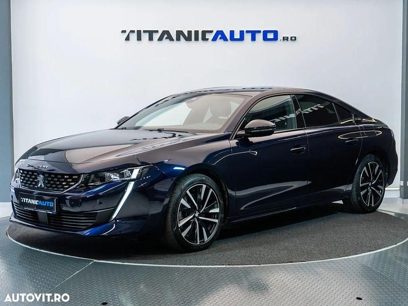 Culoarealbastru Utilizat 2020 Peugeot 508 GT Berlinǎ | 22.390 EUR (Scump) - Imagine 1/4