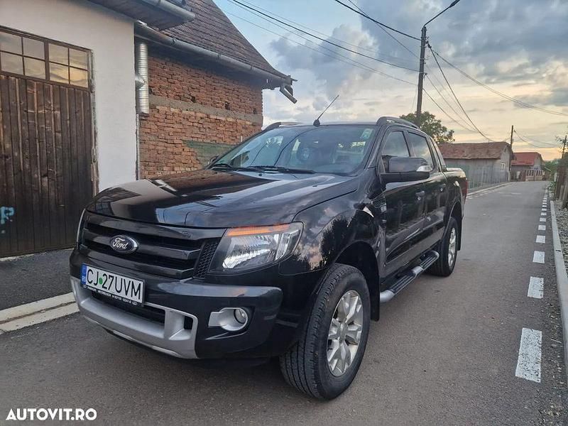 Culoarenegru Utilizat 2015 Ford Ranger Wildtrack Pickup | 13.250 EUR - Imagine 1/4