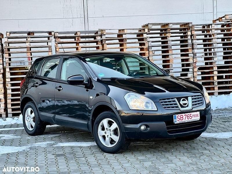 Second-hand Nissan Qashqai Visia 140 CP (102 kW) 2009 Culoarenegru SUV