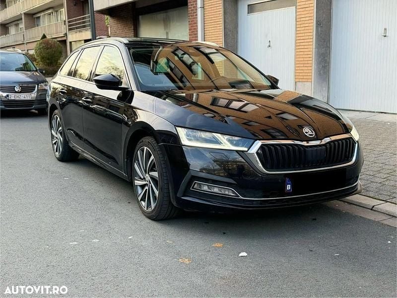 Culoarenegru Second-hand 2021 Skoda Octavia Style Break | 15.200 EUR (Preț bun) - Imagine 1/4