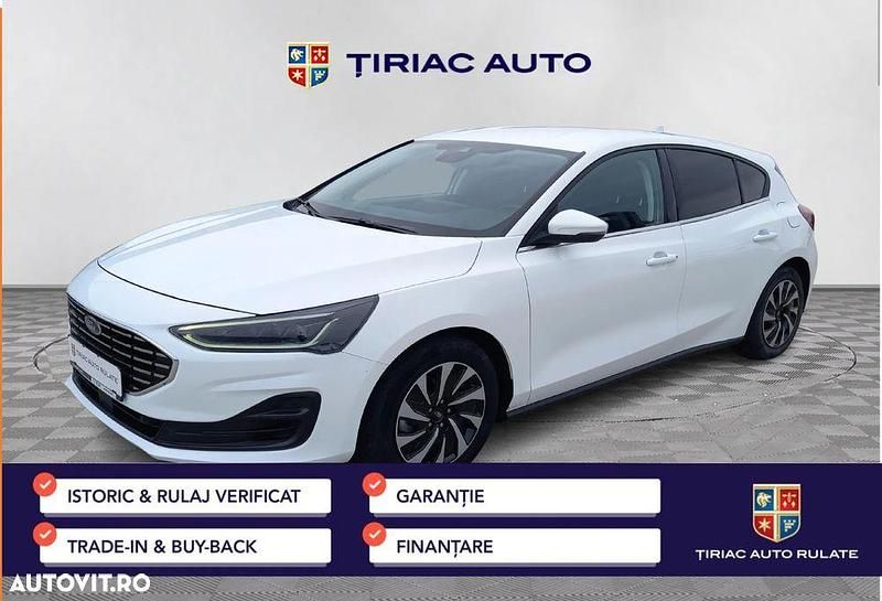 Culoarealb Utilizat 2022 Ford Focus Titanium | 14.300 EUR (Preț OK) - Imagine 1/4