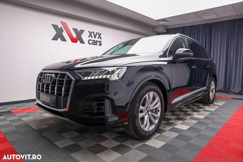 Culoarenegru Utilizat 2021 Audi Q7 SUV | 48.950 EUR (Preț bun) - Imagine 1/4