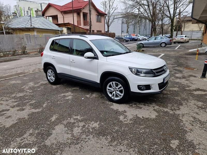 Second-hand VW Tiguan Trendline 110 CP (80 kW) 2014 Culoarealb SUV