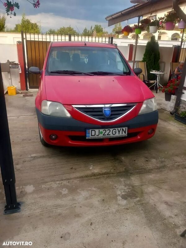 Rosu Utilizat 2004 Dacia Logan Lauréate Berlinǎ | 1.600 EUR (Preț OK) - Imagine 1/4