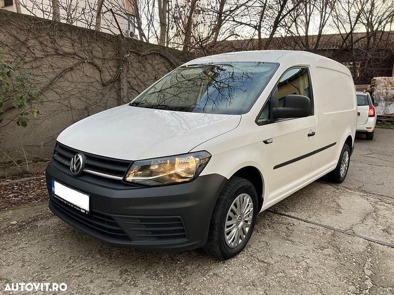 Alb Utilizat 2017 VW Caddy Monovolum | 7.190 EUR (Super Preț) - Imagine 1/4
