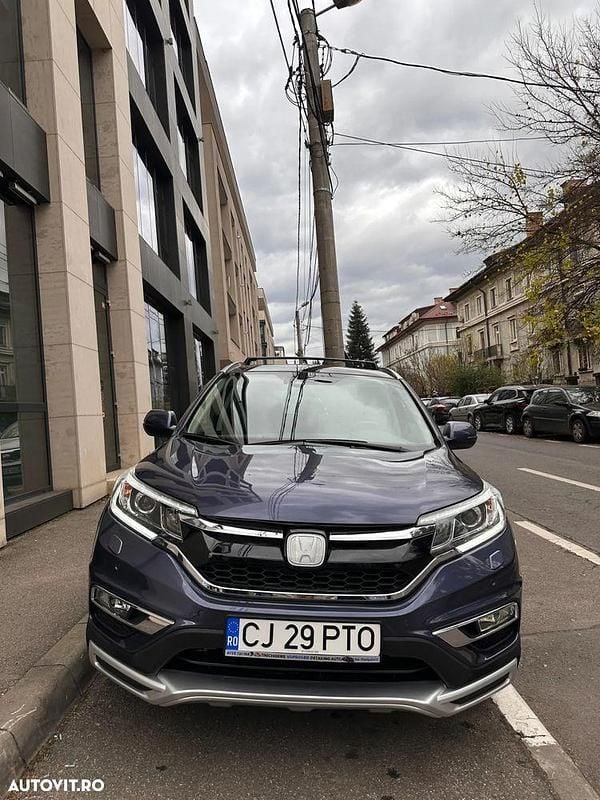 Culoarealbastru Utilizat 2016 Honda CR-V Executive SUV | 15.900 EUR (Preț OK) - Imagine 1/4