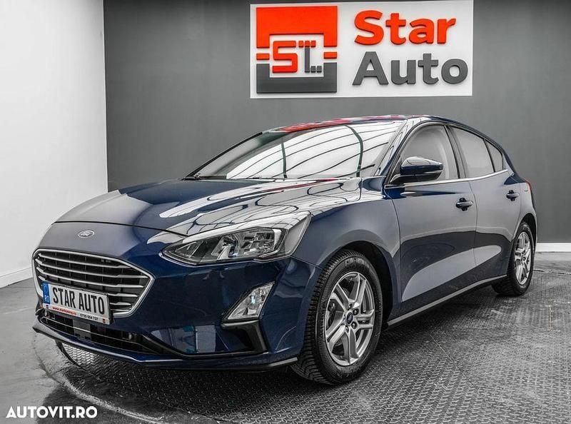 Albastru Utilizat 2020 Ford Focus Business Edition Hatchback | 10.990 EUR (Preț OK) - Imagine 1/4