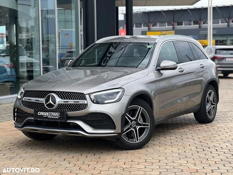 Gri Utilizat 2020 Mercedes GLC220 SUV | 27.900 EUR (Preț OK) - Imagine 1/4