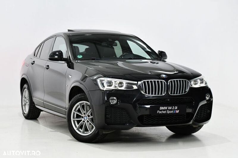Negru Utilizat 2018 BMW X4 M Sport SUV | 22.999 EUR (Preț OK) - Imagine 1/4