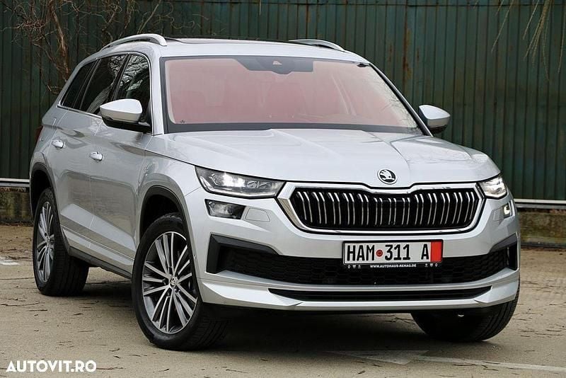 Second-hand Skoda Kodiaq LAURIN & KLEMENT 200 CP (147 kW) 2022 Culoareargint SUV