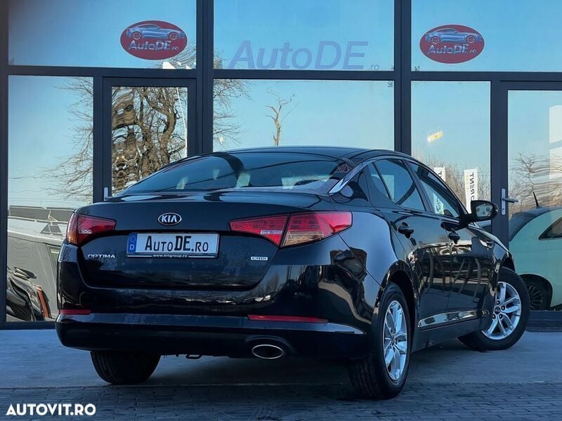 Second-hand Kia Optima Attract 136 CP (100 kW) 2013 Negru Berlinǎ