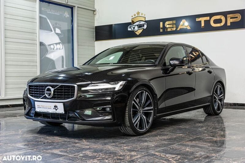 Negru Utilizat 2019 Volvo S60 R-Design Berlinǎ | 24.500 EUR (Preț OK) - Imagine 1/4
