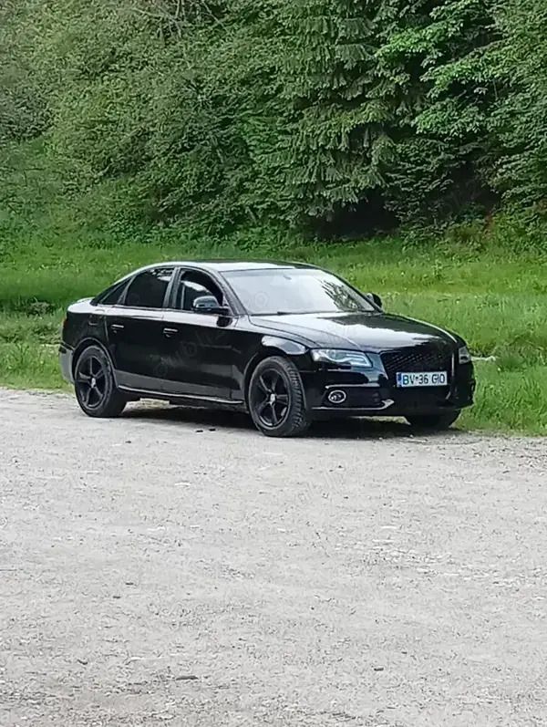 Negru Utilizat 2009 Audi A4 Berlinǎ | 4.800 EUR (Preț bun) - Imagine 1/4