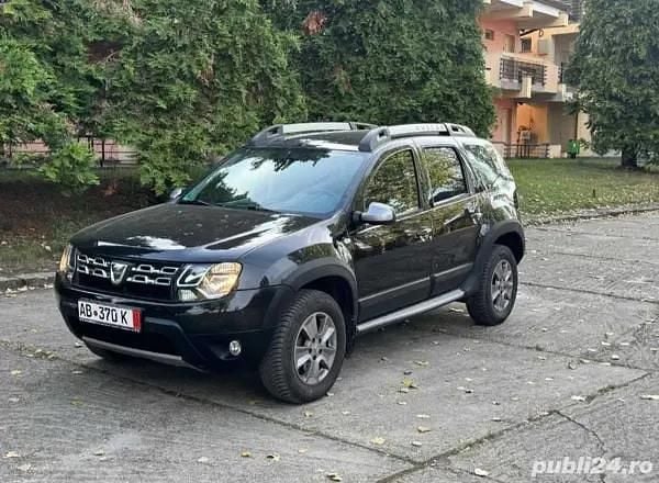 Negru Utilizat 2015 Dacia Duster SUV | 9.150 EUR (Preț OK) - Imagine 1/4