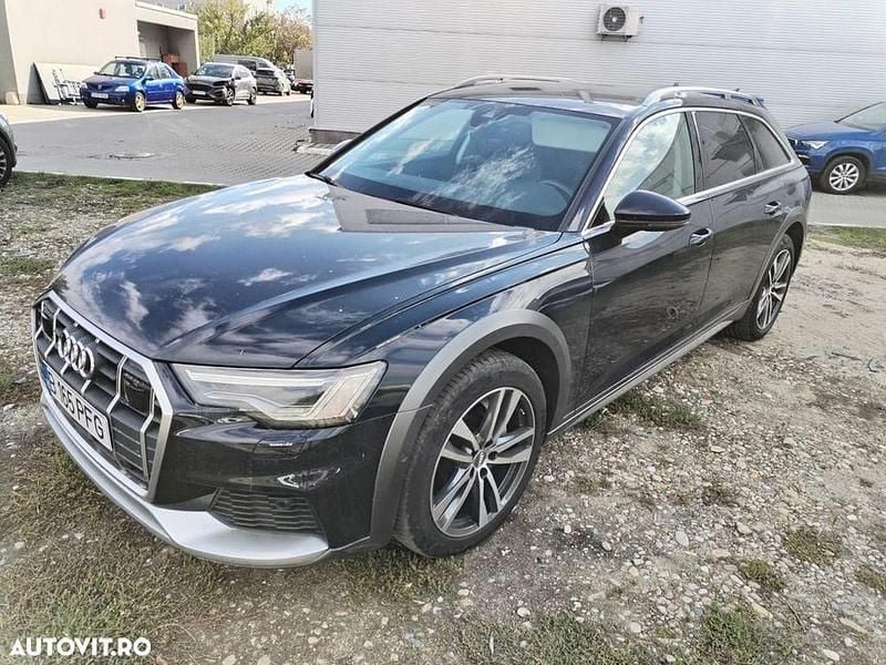 Culoarealbastru Utilizat 2022 Audi A6 Allroad Break | 40.350 EUR (Preț OK) - Imagine 1/4