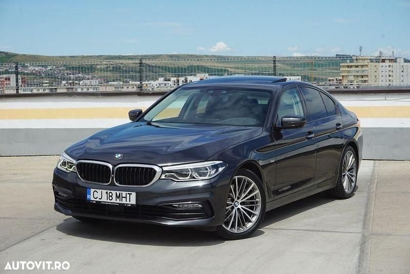 Negru Utilizat 2017 BMW 530 Berlinǎ | 25.000 EUR (Preț OK) - Imagine 1/4